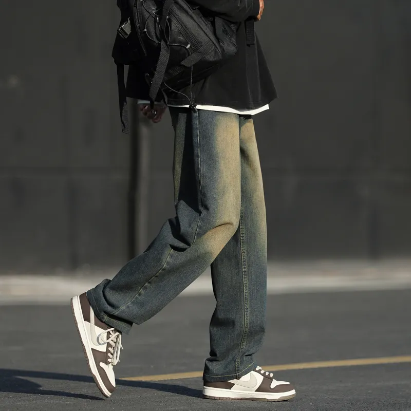 Warrior Huichao Riding The Wind Collection Jeans Unisex-17