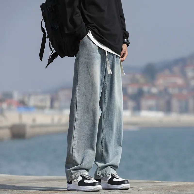 Warrior Huichao Riding The Wind Collection Jeans Unisex-11