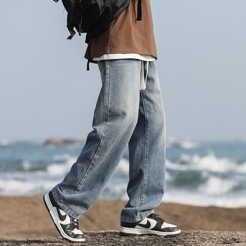 Warrior Huichao Riding The Wind Collection Jeans Unisex-2