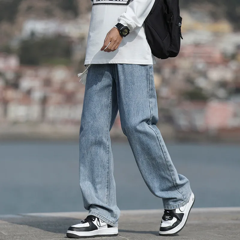 Warrior Huichao Riding The Wind Collection Jeans Unisex-11