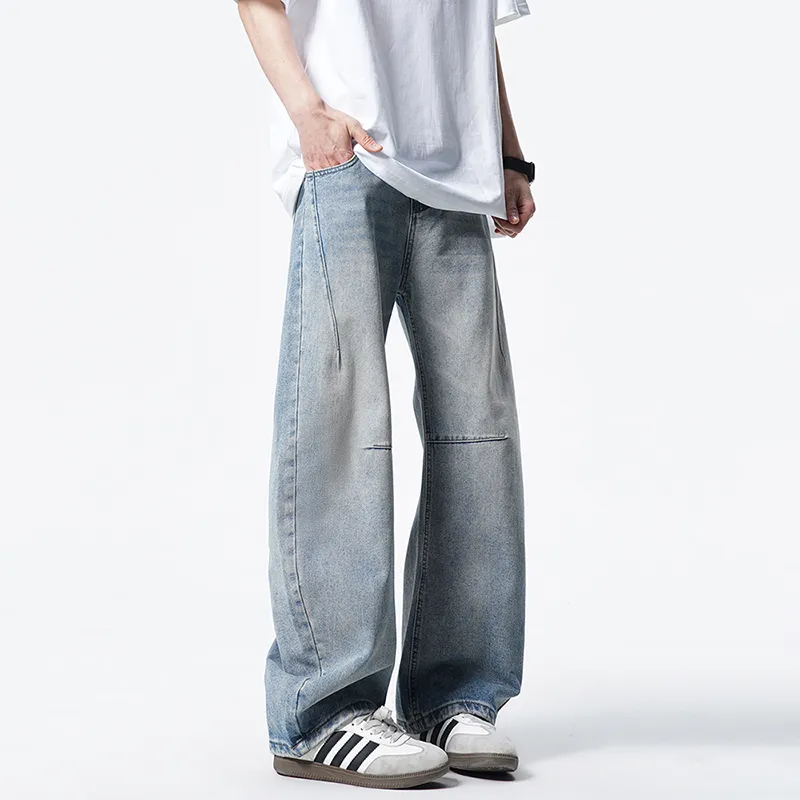 Warrior Huichao Riding The Wind Collection Jeans Unisex-8
