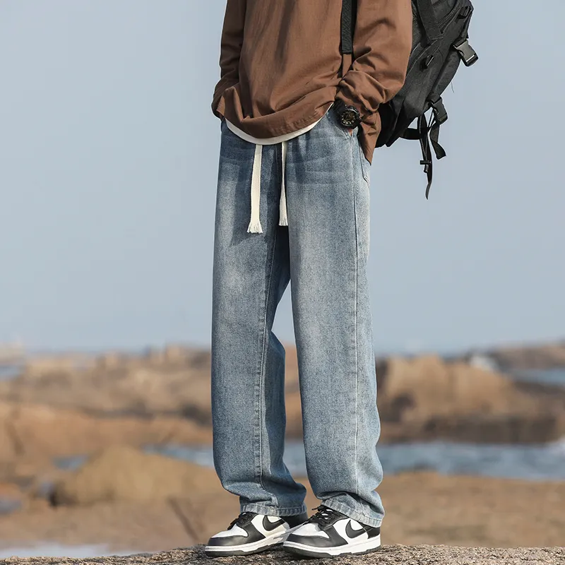 Warrior Huichao Riding The Wind Collection Jeans Unisex-4