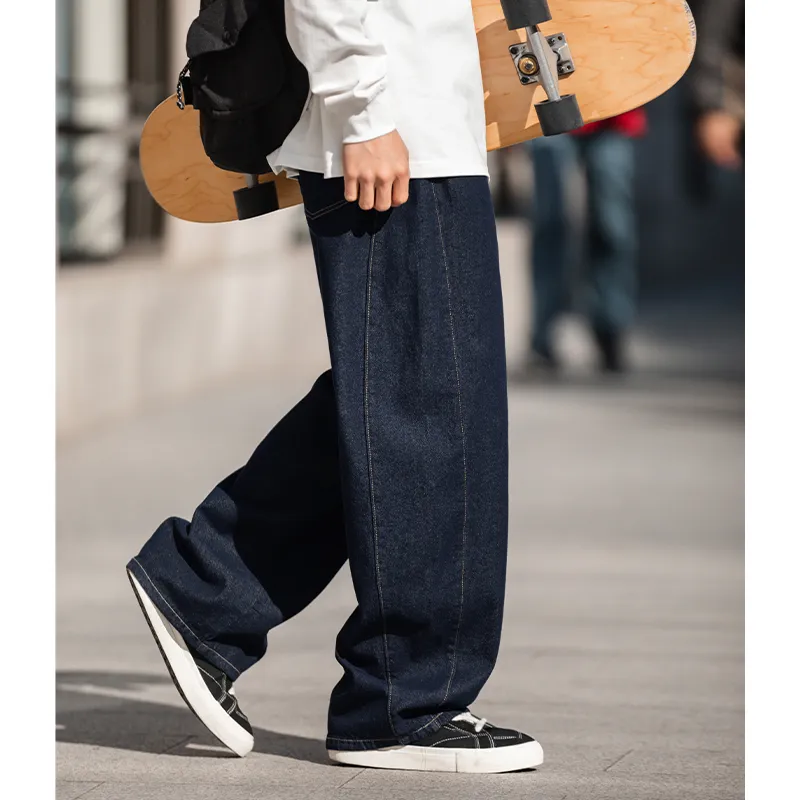 Warrior Huichao Riding The Wind Collection Jeans Unisex-13