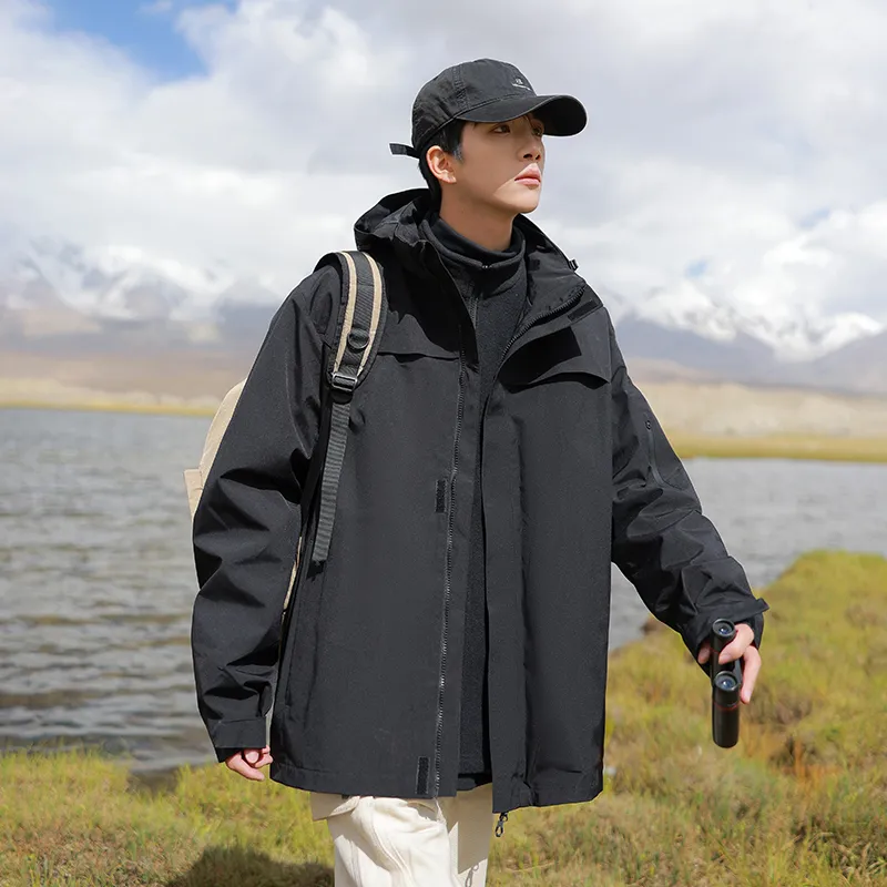 Warrior Huichao Riding The Wind Collection Waterproof And Windproof To Keep Warm Windbreaker Jacket Unisex-20