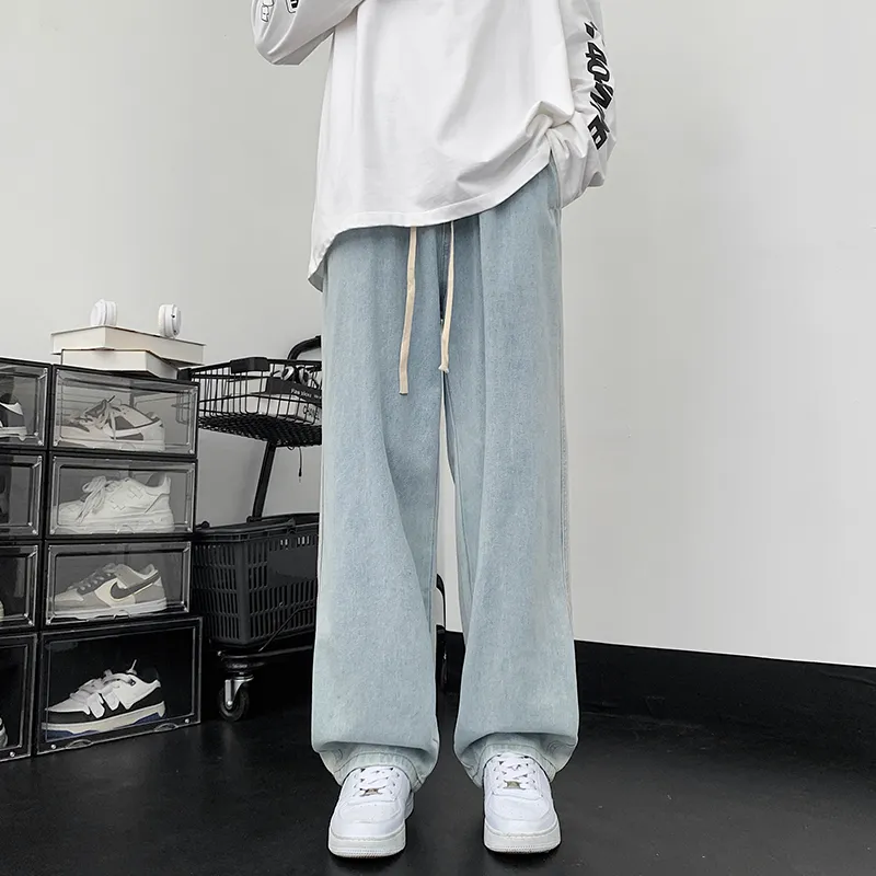 Warrior Huichao Riding The Wind Collection Jeans Unisex-5