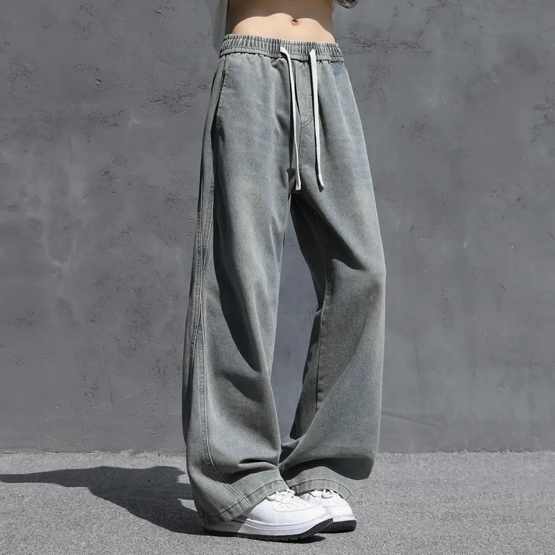 Warrior Huichao Riding The Wind Collection Jeans Unisex-7