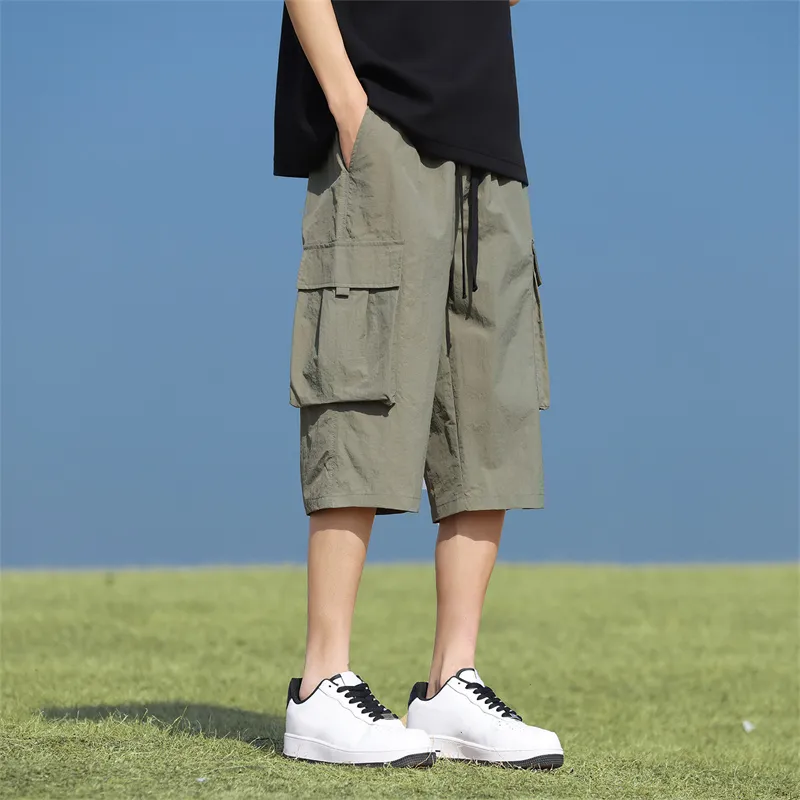 Warrior Casual Capri Shorts Unisex-11