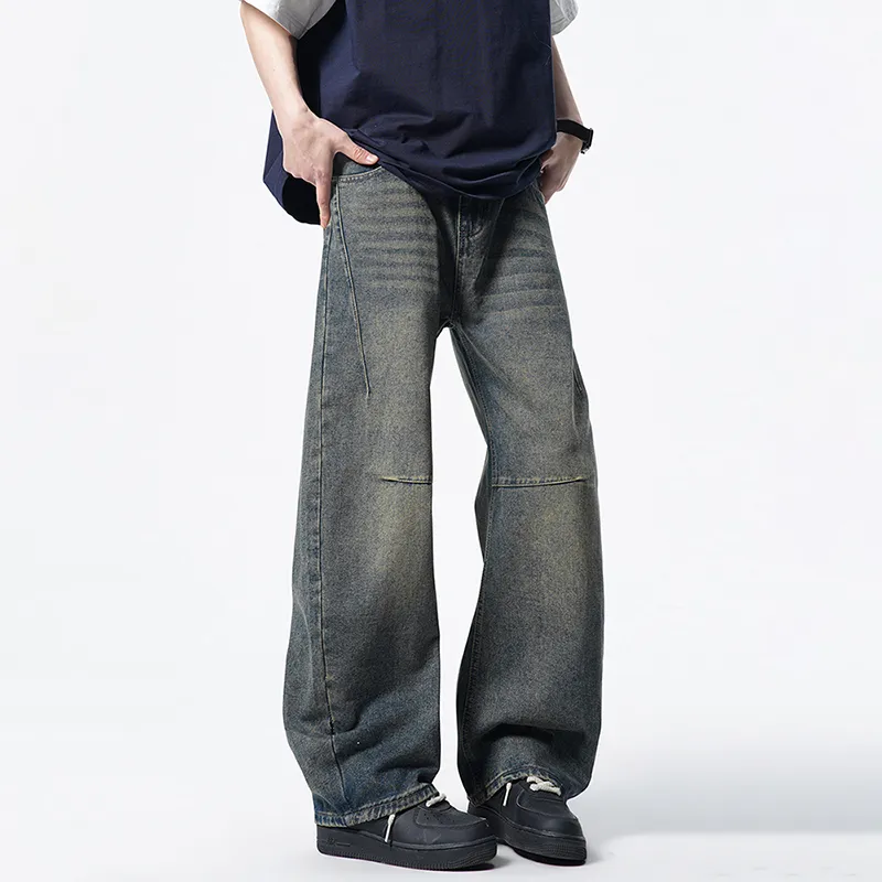 Warrior Huichao Riding The Wind Collection Jeans Unisex-6