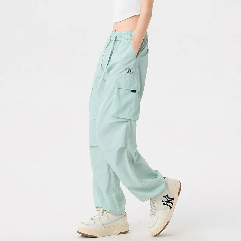 Warrior Ice Silk Quick Dry Summer Draped Cargo Pants Unisex-17