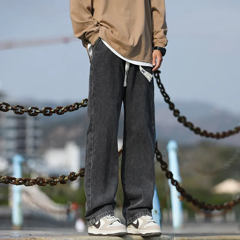 Warrior Huichao Riding The Wind Collection Jeans Unisex-21