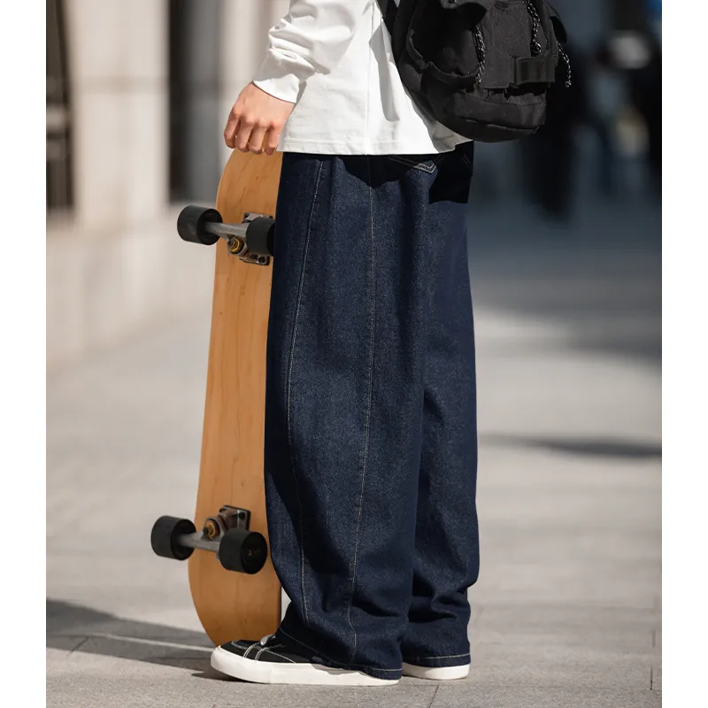 Warrior Huichao Riding The Wind Collection Jeans Unisex-11