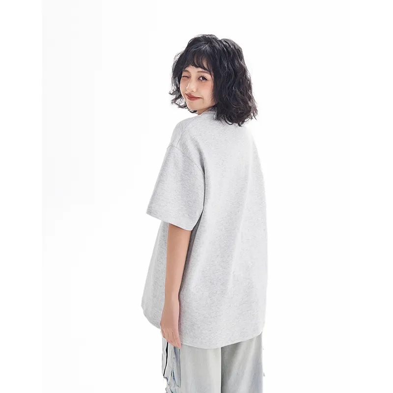 Warrior Huichao Cloud Sail Collection Drop Shoulder Sleeve T Shirt Women's-0