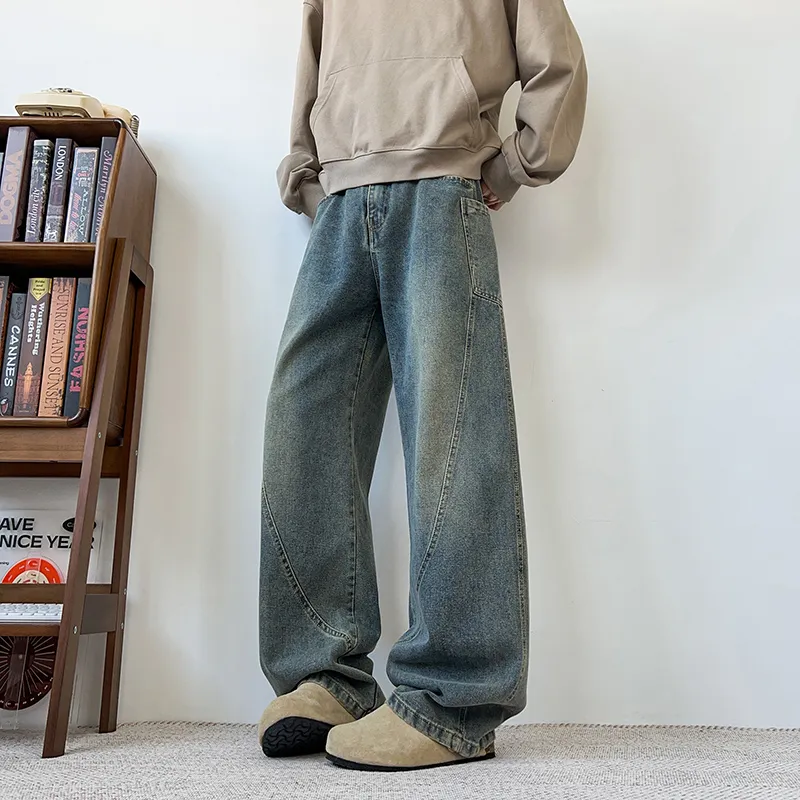 Warrior Huichao Star Cloud Collection Jeans Unisex-17