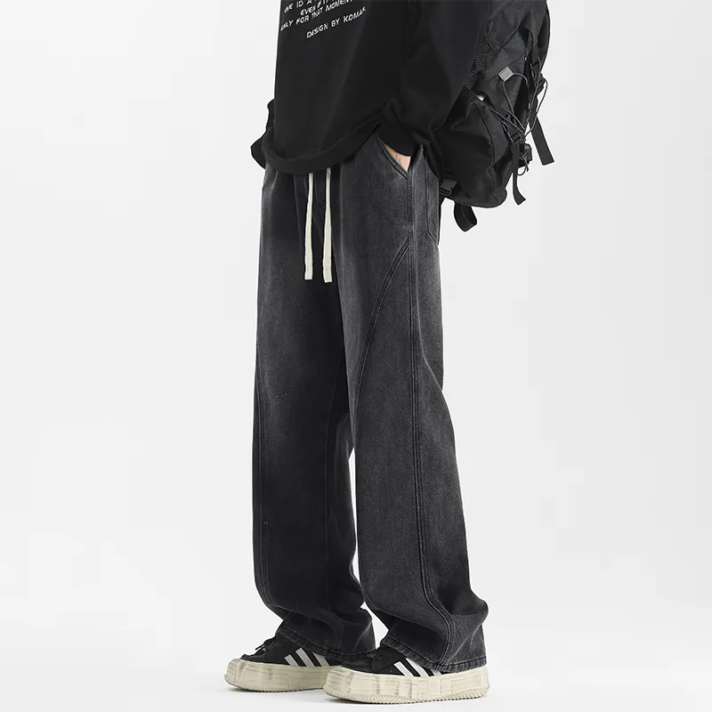 Warrior Huichao Riding The Wind Collection Jeans Unisex-2