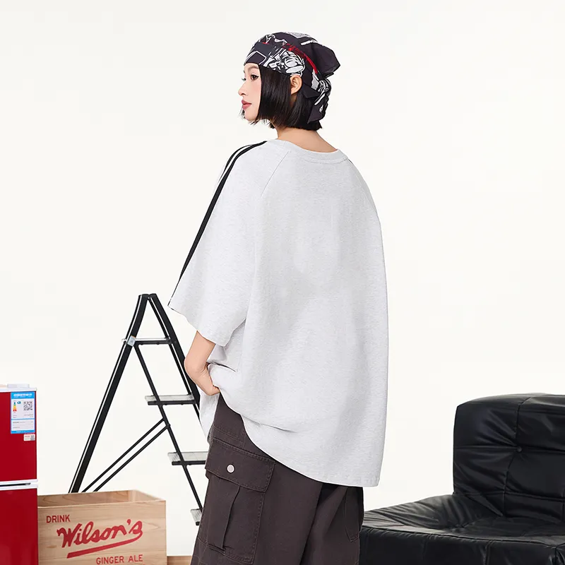 Warrior Huichao Cloud Sail Collection Drop Shoulder Sleeve T Shirt Women's-1
