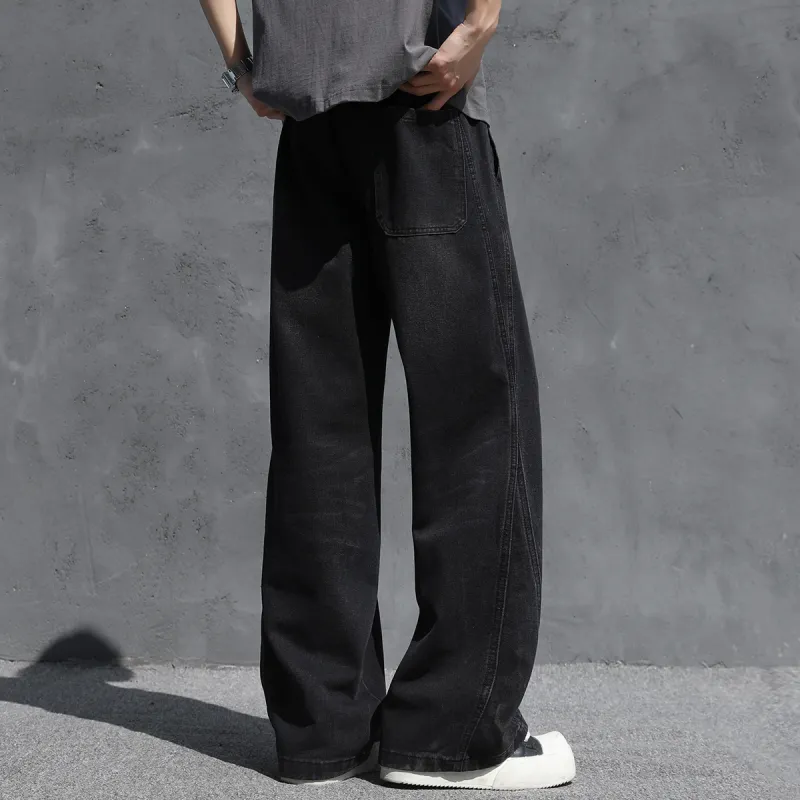 Warrior Huichao Riding The Wind Collection Jeans Unisex-3