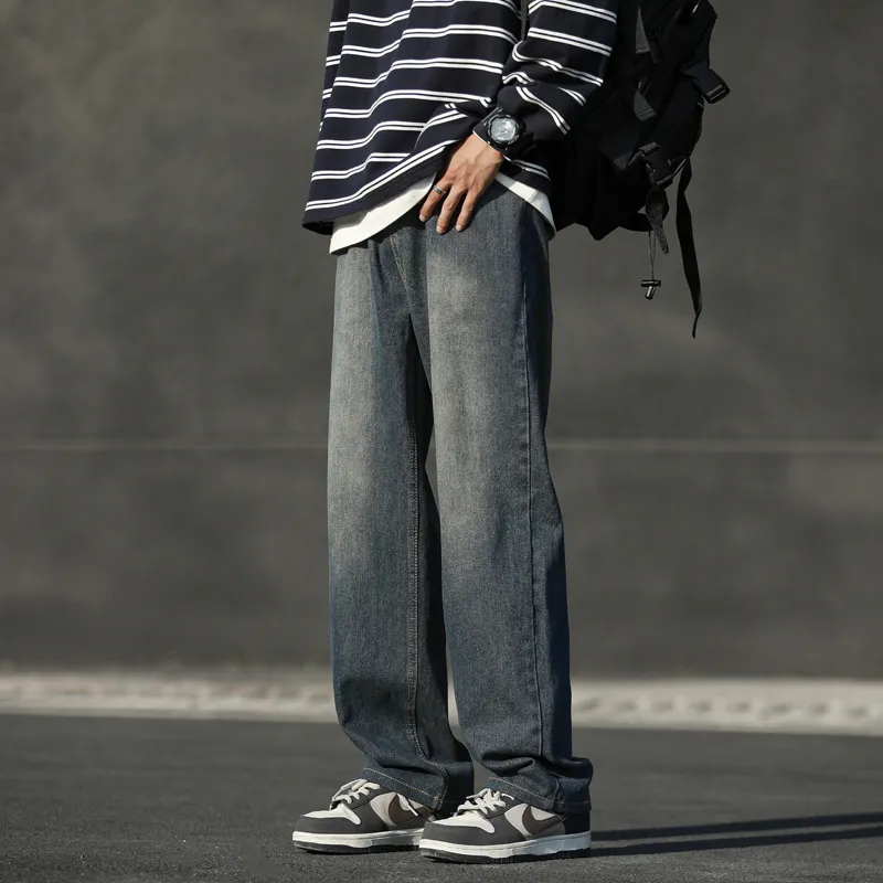 Warrior Huichao Riding The Wind Collection Jeans Unisex-13
