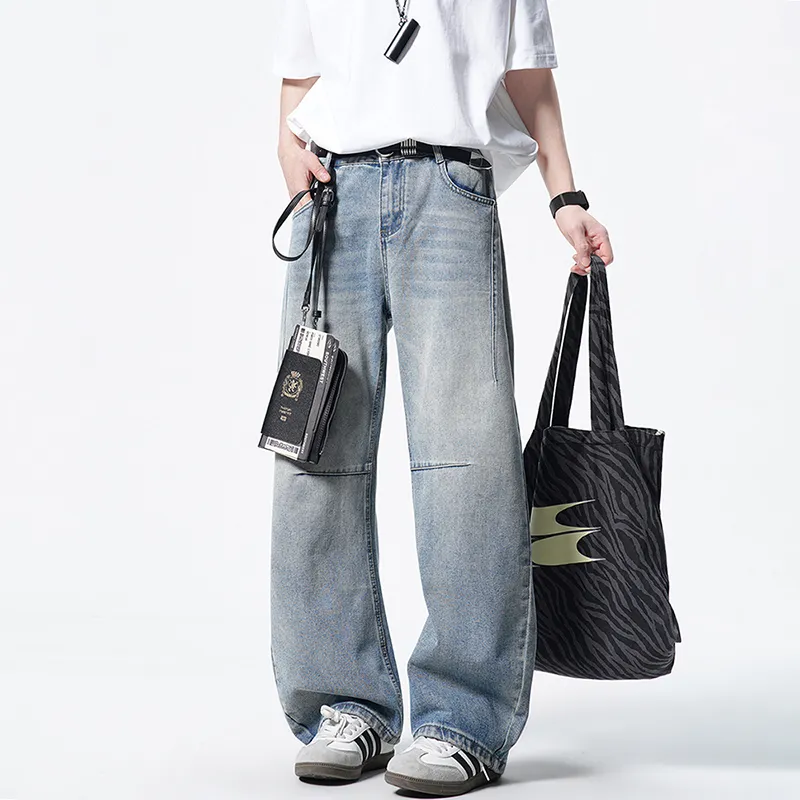 Warrior Huichao Riding The Wind Collection Jeans Unisex-11