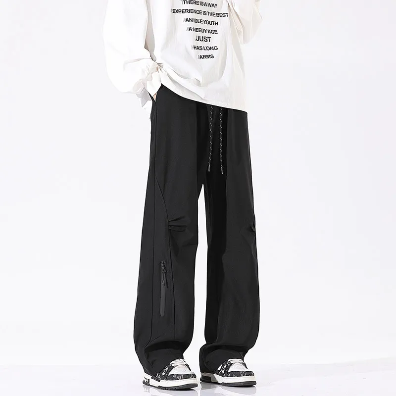 Warrior Huichao Riding The Wind Collection Windbreaker Pants Unisex-3