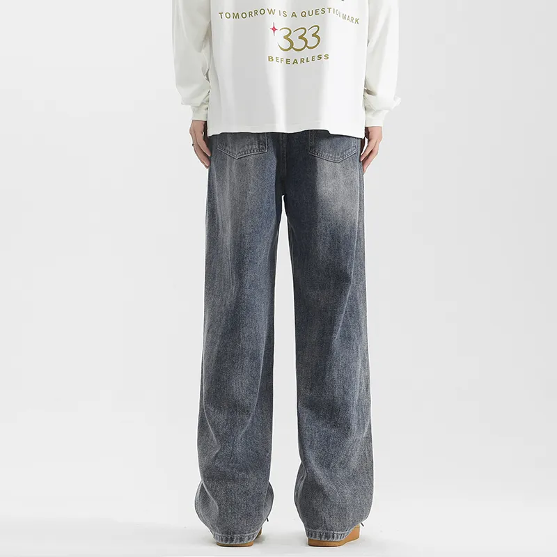 Warrior Huichao Riding The Wind Collection Jeans Unisex-7