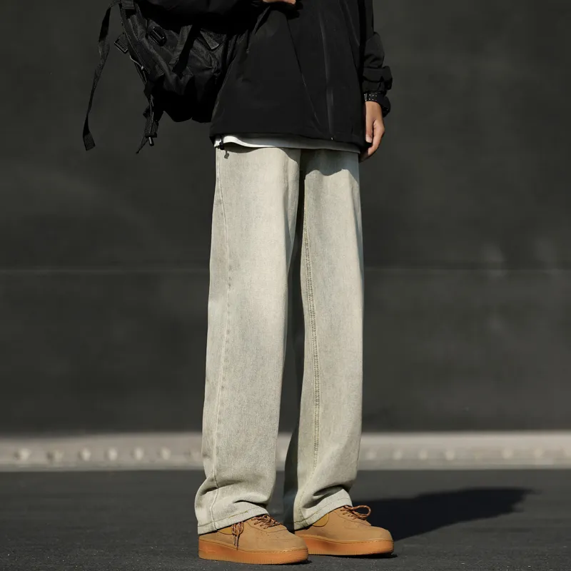 Warrior Huichao Riding The Wind Collection Jeans Unisex-8