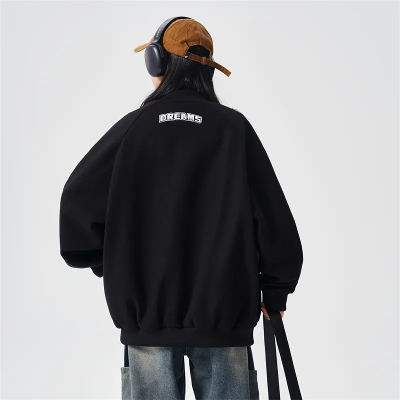 Warrior Huichao Cloud Sail Collection Baseball Jacket Unisex-2