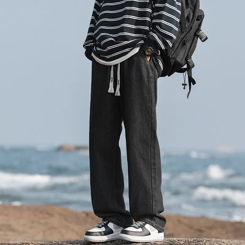 Warrior Huichao Riding The Wind Collection Jeans Unisex-7