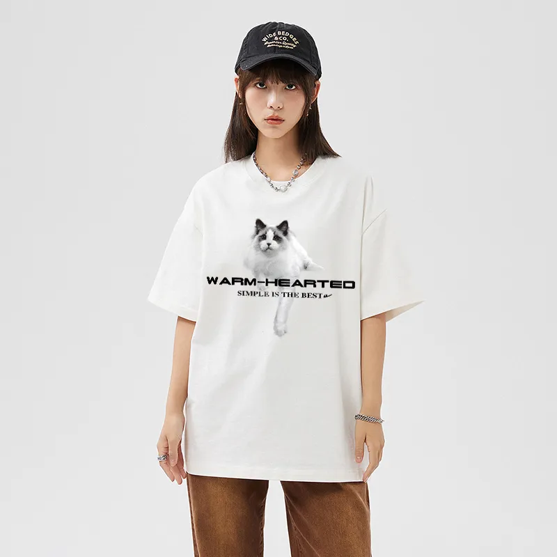 Warrior Huichao Cloud Sail Collection Drop Shoulder Sleeve T Shirt Women's-2