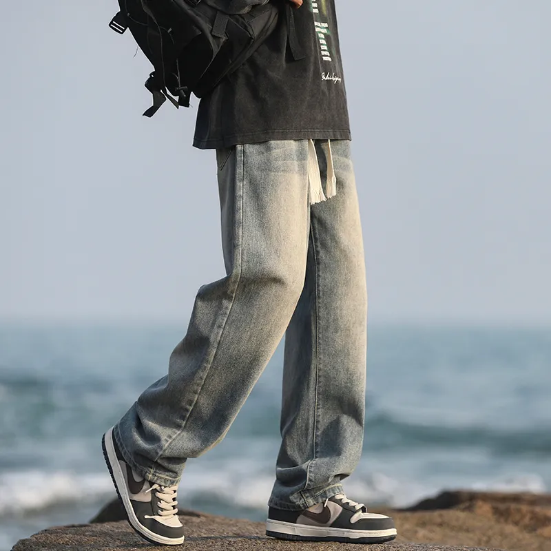 Warrior Huichao Riding The Wind Collection Jeans Unisex-20