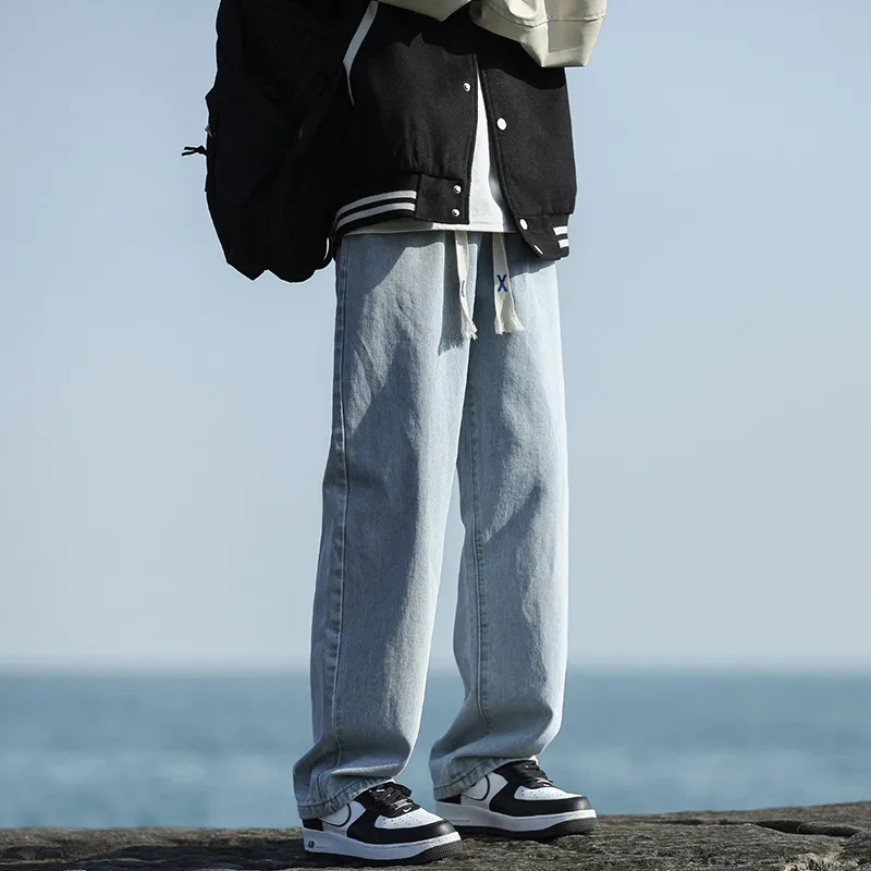 Warrior Huichao Riding The Wind Collection Jeans Unisex-3