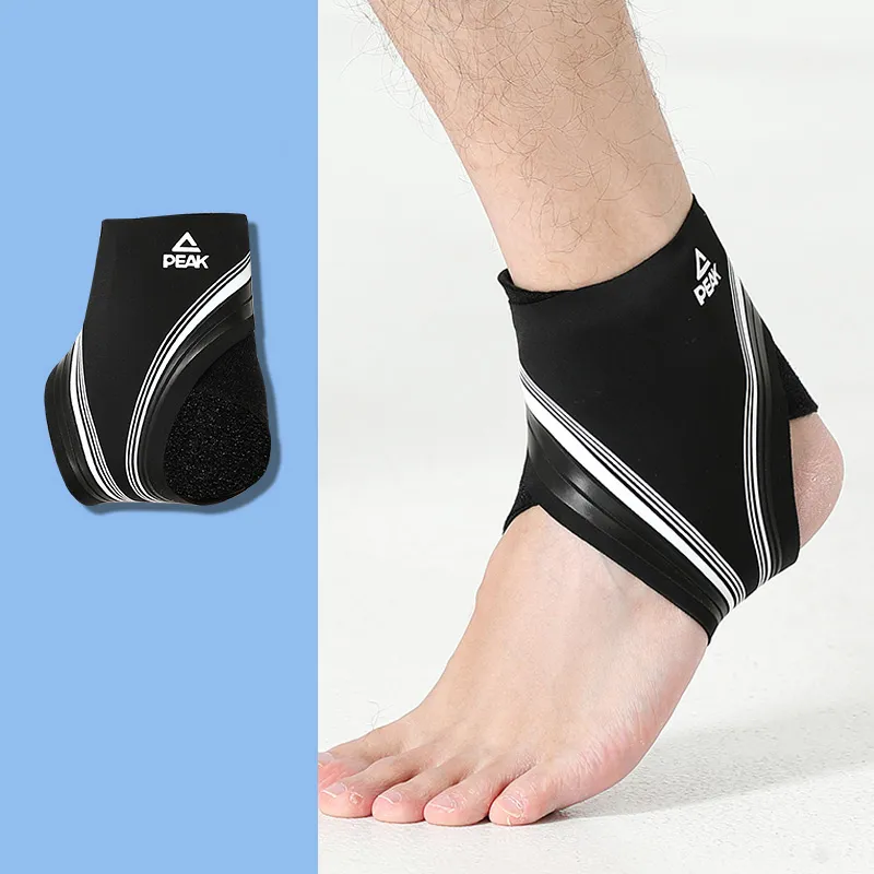 PEAK Ankle Brace Sports Foot And Ankle Protection Soccer Basketball Running Cycling Unisex Polyamide Elastane-1