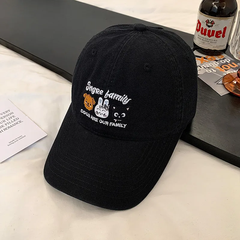 JEANSWEST Cotton Baseball Caps Unisex-1