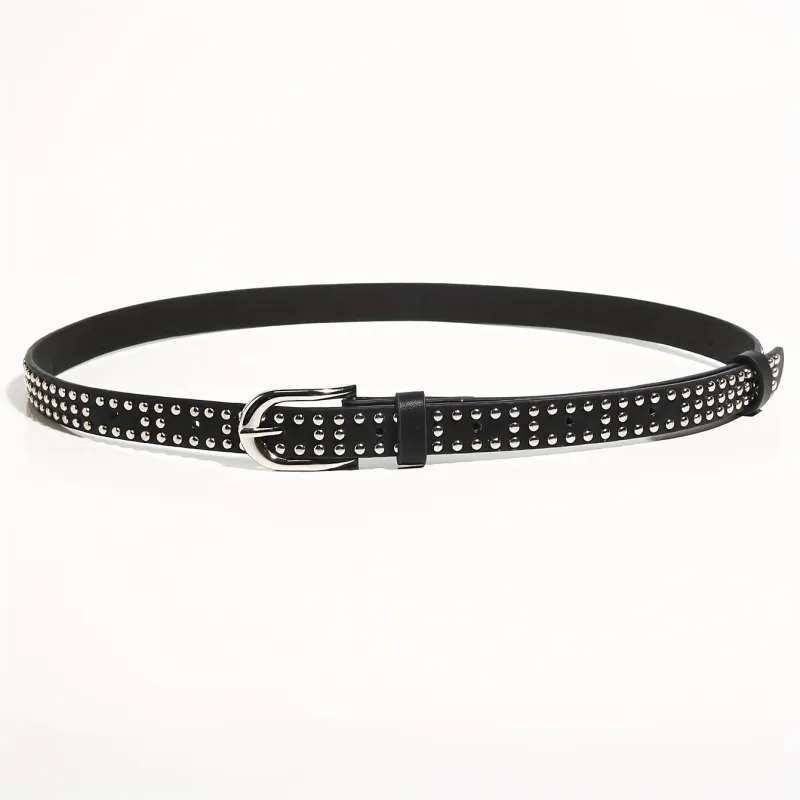 JEANSWEST PU Leather Belts Women's 1.8CM-1