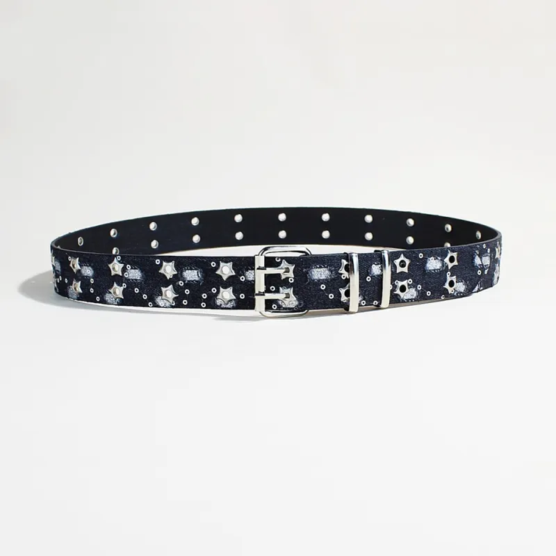 JEANSWEST PU Leather Belts Women's 3.3CM-4