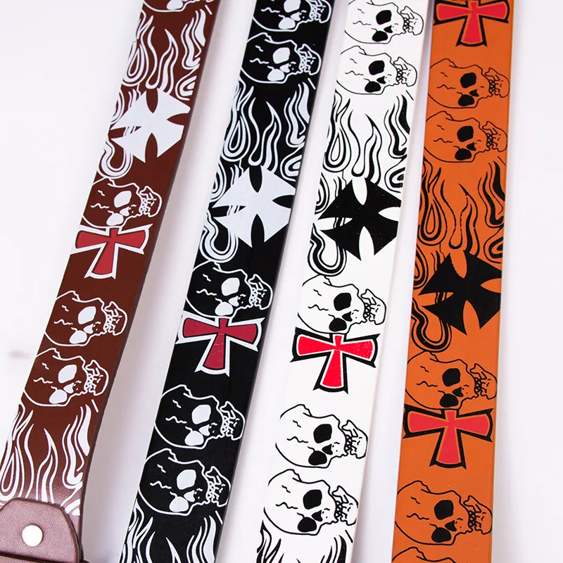 JEANSWEST PU Leather Belts Men's 3.7CM-3