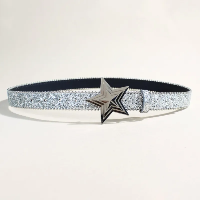 JEANSWEST PU Leather Belts Women's 2.8CM-2