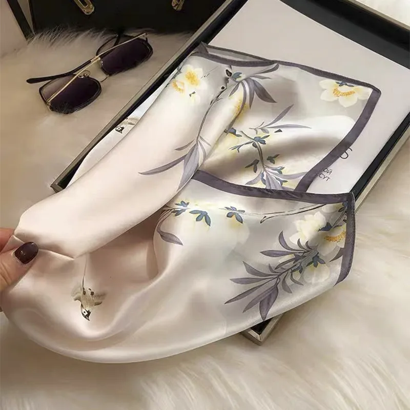 JEANSWEST Silk Scarves Women's-4