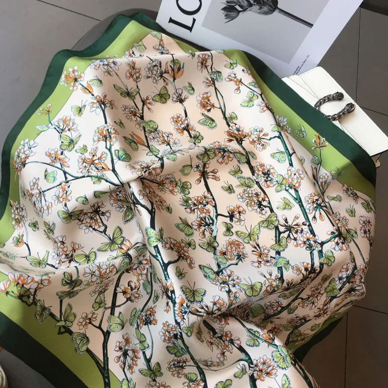 JEANSWEST Silk Scarves Women's-3