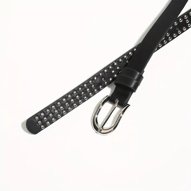 JEANSWEST PU Leather Belts Women's 1.8CM-2