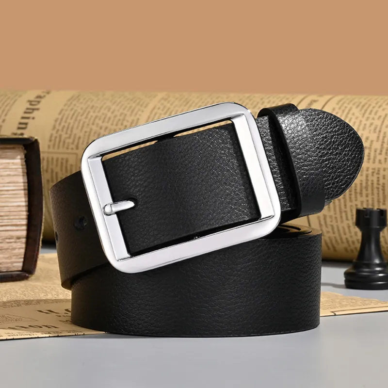 JEANSWEST Split Cow Leather Cow Split Leather Belts Men's 3.8cm-3