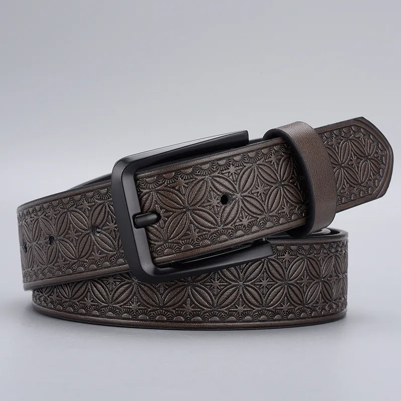 JEANSWEST Pu Leather Belts Men's 3.5cm-5
