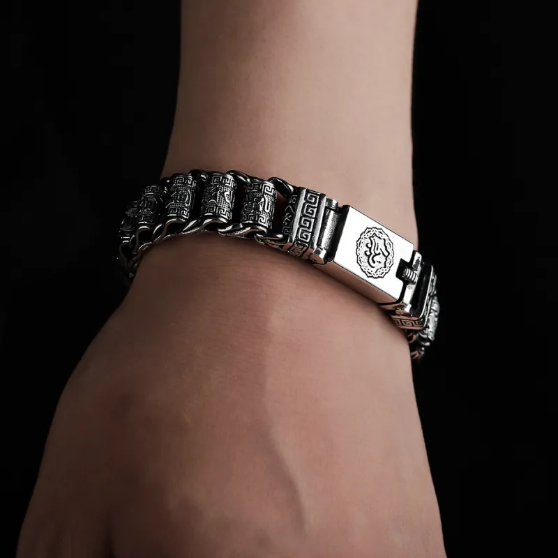 JEANSWEST Titanium Steel Bracelets Unisex-1