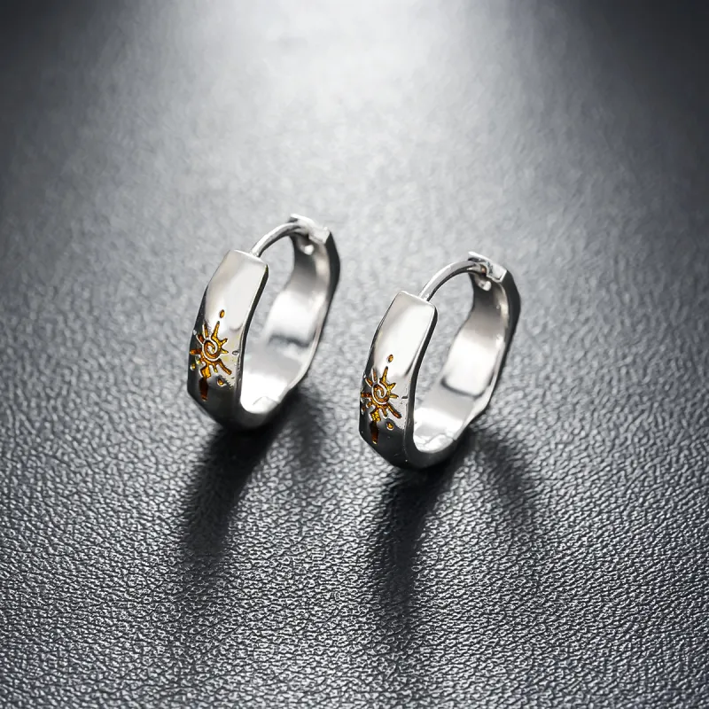 JEANSWEST Copper Earrings Unisex-1
