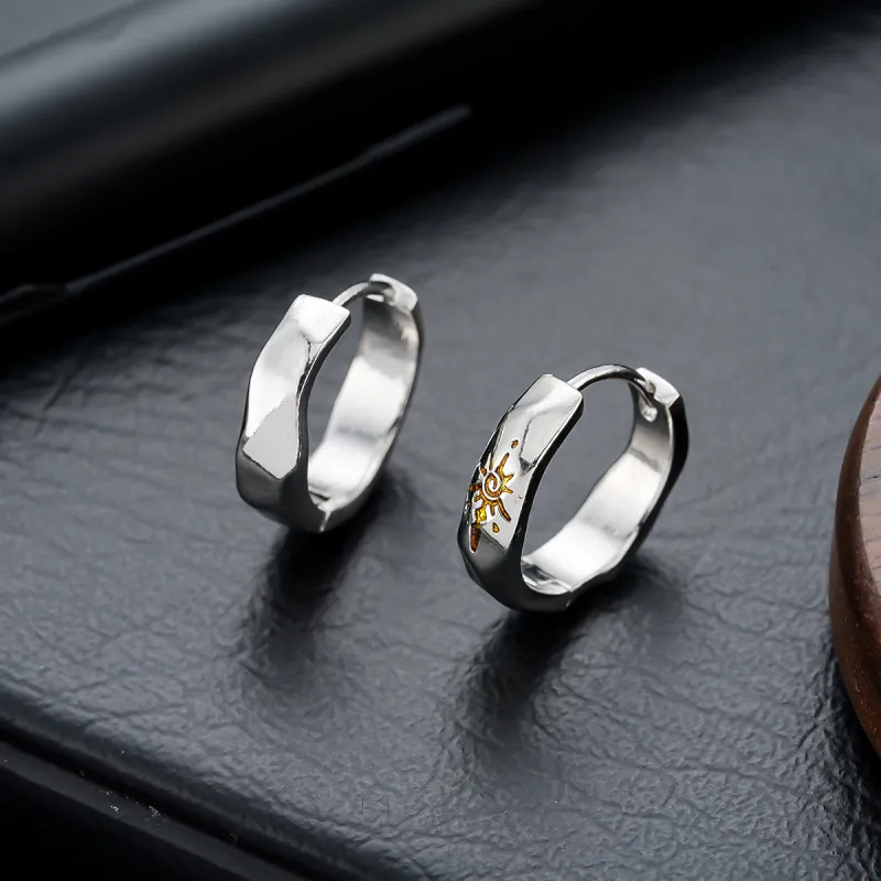 JEANSWEST Copper Earrings Unisex-2