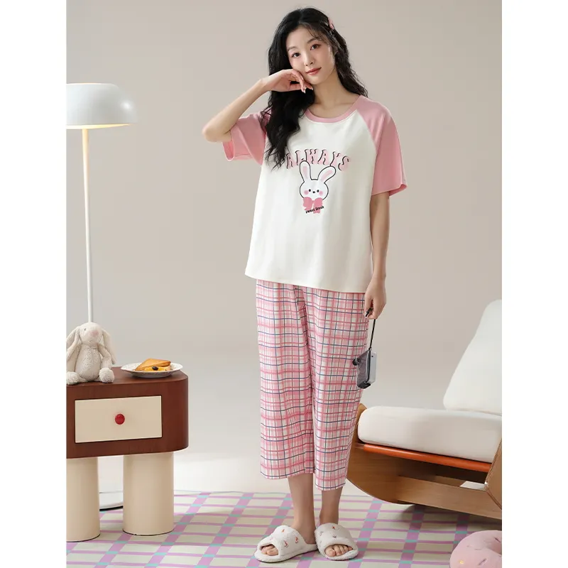 MADALLO Pajama Set Women's Pink-1