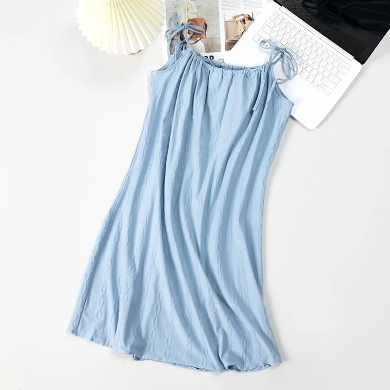 MADALLO Nightgown Women's Sky Blue-1