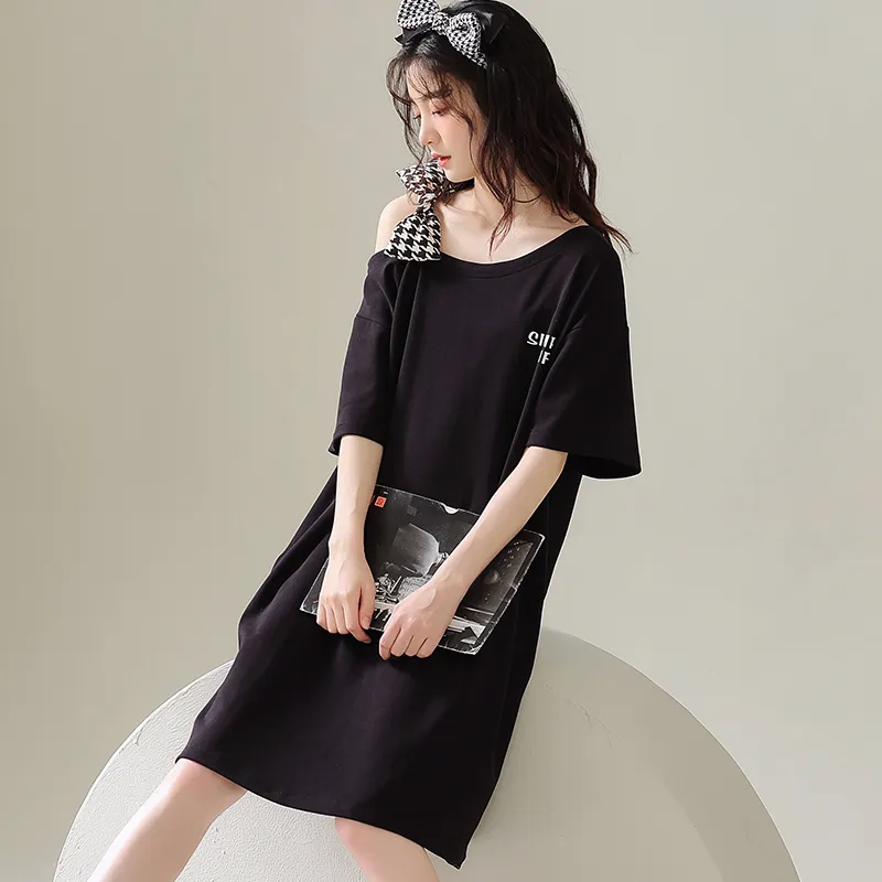 MADALLO Nightgown Women's Black-2