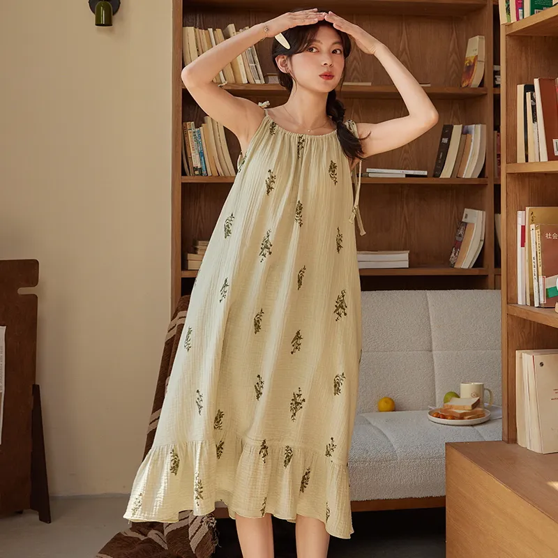 MADALLO Women's Nightgowns-3
