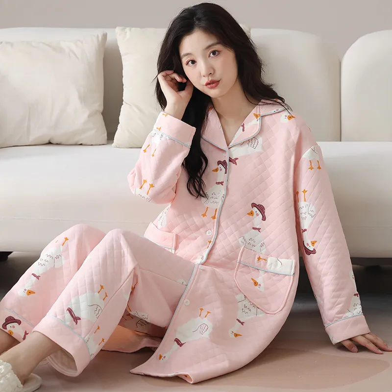 MADALLO Pajama Set Women's Light Pink-3