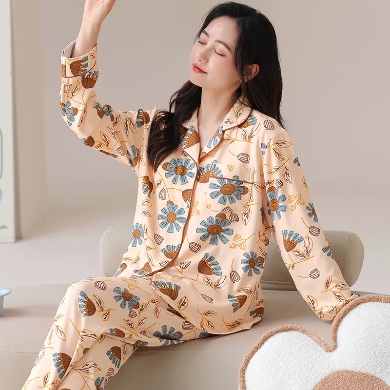 MADALLO Pajama Set Women's Skin-5